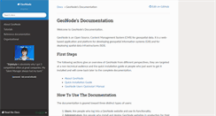 Desktop Screenshot of docs.geonode.org